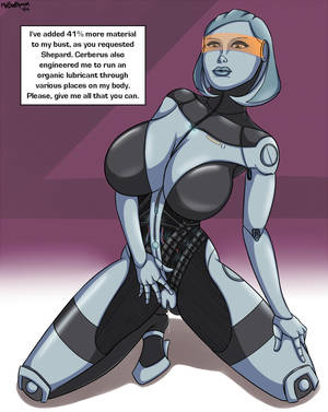 mass effect hentai huge breast - EDI Preparation - commission by MrBoobLover