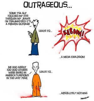 Cartoon Jail Porn - Prison Rape and Airport Security