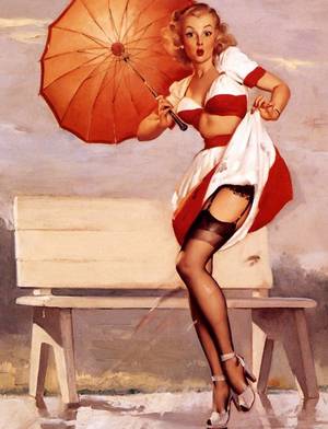 modern nude pinups - Pin-Up Artists: