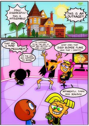 Fairly Oddparents Blonde Porn - FAIRLY ODD PARENTS PRESENT: LET THE GAMES BEGIN comic porn | HD Porn Comics