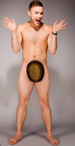 Male Celebs That Did Porn - Olly Murs Half Naked