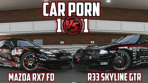 Forza Motorsport Porn - Forza 5 - Custom Mazda RX7 FD vs Skyline R33 - Car Porn 1v1