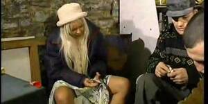 Homeless Anal Porn Blonde Lady - OLD MAN GANGBANG - Homeless blonde double-fucked - Tnaflix.com
