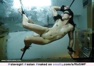 asian tied up nude - All tied up 5 #asian#naked#smalltits#restrained#Bound#Blindfold