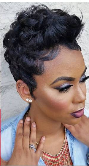 Female Short Hair Porn - 2017 Fall / 2018 Winter Hairstyles for Black Women. For those longing to  try out a new style for fall, there are many trends to turns some heads.
