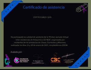 asian michelle nhu - Jornada Virtual Inter Residencias: descargÃ¡ tu certificado | Colegio de  BioquÃ­micos del Chaco