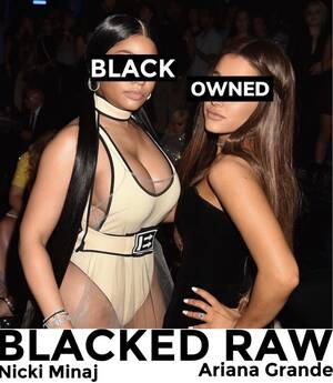 Ariana Grande Threesome Porn - Nicki Minaj and Ariana Grande are BLACK only : r/BlackedFantasy