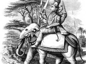 Hindu Goddess Porn - Print Collector/Hulton Archive/Getty Images Weird. You'd think those two  extra hands would give him an edge.