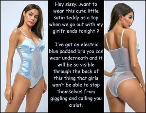 Lingerie Porn Captions - Sissy lingerie captions - 75 photo