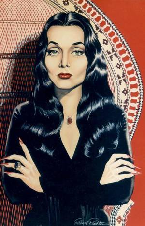 Adams Family Girl Porn - Adams family porn porn xxx - Robert rechters gorgeous pop art portrait of  carolyn jones as