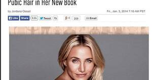 Cameron Diaz Pussy Porn - But I don't have a copy of her new book, can I use any book? : r/funny