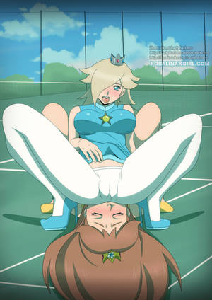 Mario Kart Hentai Porn - princess Rosalina nintendo Daisy tennis yuri lesbien hentai porn sex cunni  cunnilingus tennis mario