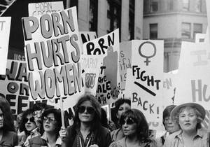 Minstrel Porn - Five thousand New York women march against porn on 20 October 1979. Â©  Bettmann/Corbis