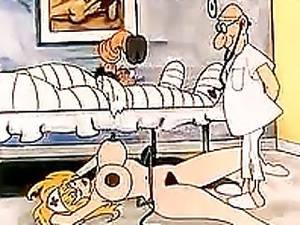 German Cartoon - Old School German Pornography Cartoons
