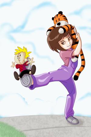 Hobbes And Susie Sex - Susie always stole Hobbes:)