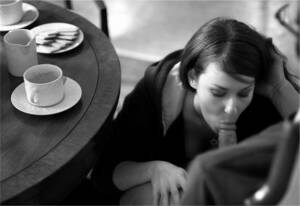 Cafe Porn - Suckjob in the Cafe Porn Pic - EPORNER