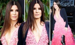 Celebrity Porn Sandra Bullock - Sandra Bullock, 57, flashes flesh in plunging dress and thigh-high boots in  risquÃ© display | Celebrity News | Showbiz & TV | Express.co.uk