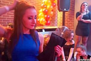 Adventure Sex Party - A late night party in the club easily turns into a group sex adventure for  everyone,