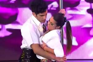 Argentinas Dancing Porn Stars - Strictly Come Dancing' Argentina sees nearly-naked star simulate sex and  pole dance on live TV - Daily Record