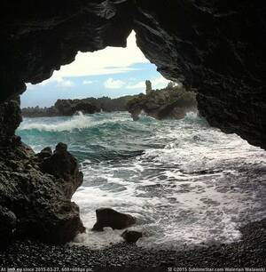 Hawaii Porn Tube - Pic. #Black #Beach #Tube #Maui #Lava #Sand #Hawaii, 114661B â€“ My  r/EARTHPORN favs