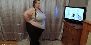 fat bbw porn star cookie - BBW Cookie workout fail - Tnaflix.com