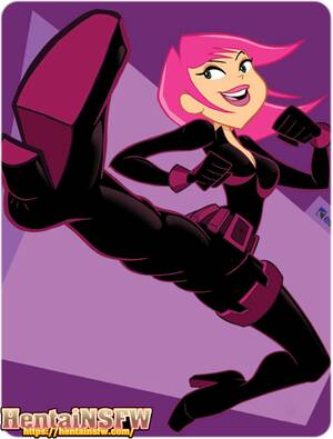 hentai angel art - SFW sexy hentai art of hot babe Erin Esurance kicking butt like a Charlie's  Angel for a customer. - Hentai NSFW