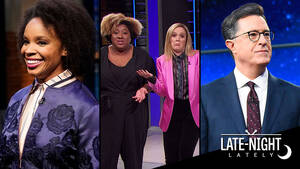 Megan Kelly Trump Porn - Hosts Take on Megyn Kelly, CNN's Bomb Scare and More Late-Night Highlights:  Watch