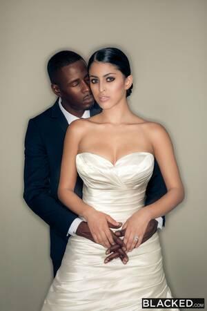 naked bride ebony - Sophia Leone Hot Bride Rides a Black Cock