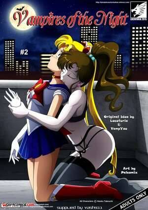 Anime Lesbian Vampire - âœ…ï¸ Porn comic Vampires Of The Night. Chapter 2. Sailor Moon. Palcomix. Sex  comic brunette vampire met | Porn comics in English for adults only |  sexkomix2.com