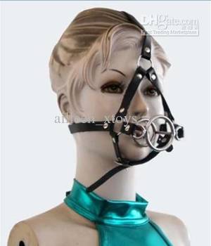 Mouth Bondage Porn Toys - Product Name: Bondage Harness gag Open Mouth Gags Leather and Metal O-Ring  Gag SM adult product sex toys! Category: Bondage Add to My Favorite Catalog  Short ...