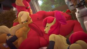 Big Macintosh And Apple Bloom Porn - Apple Family [hooves-art]
