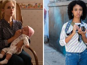 Annasophia Robb Lesbian Scene - AnnaSophia Robb, Tiffany Boone on Playing Young Elena & Mia on Little Fires  Everywhere
