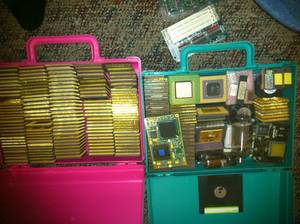 Cpu Porn - I started trying to collect one of every x86 CPU made but with all these  modern CPUs and how many different ones are released, that went out the  window.