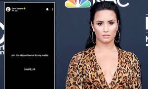 demi lovato nude porn - Demi Lovato nude photos posted on her Snapchat account by hackers | Daily  Mail Online