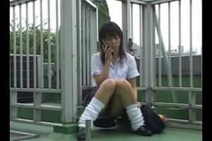 asian voyeur upskirts - softcore voyeur) asian schoolgirls public upskirt pantys - ZB Porn