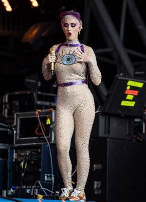 Leather Katy Perry - Katy Perry at Glastonbury