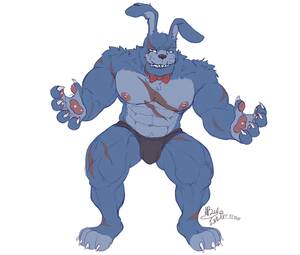 Nightmare Bonnie Porn - Nightmare Bonnie (inkart_flow) : r/Fnafnsfwgay