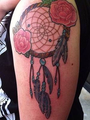 Mississippi Tattoo Porn - Dream catcher tattoo by Brandy Pouliot at Twisted Anchor Tattoo in Ocean  Springs, Mississippi