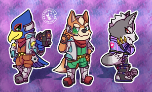 Falco Lombardi Gay Porn - 163130 - safe, artist:saintbull, falco lombardi (star fox), fox mccloud  (star fox), wolf o'donnell (star fox), bird, bird of prey, canine, falcon,  fox, mammal, red fox, wolf, anthro, nintendo, star fox, chibi,