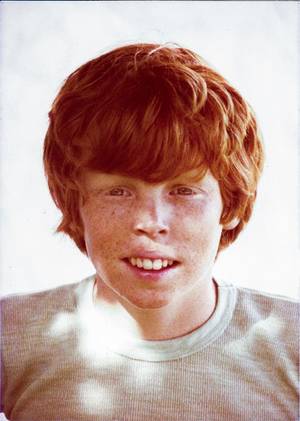 Carrot Hair Gay Porn - Thompson before he was Carrot Top, age thirteen.
