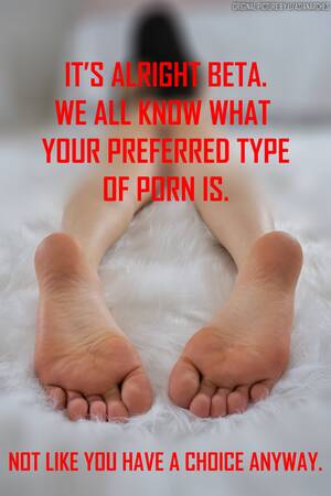 Beta Porn - Betas love beta porn : r/CensoredForFeet