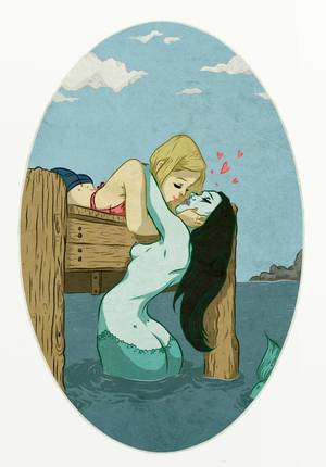 lesbian mermaid toon porn - \