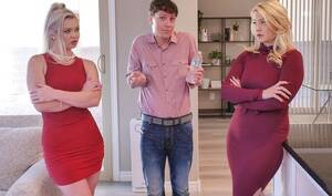 group sex red dress - Nurse with working holes decided to enjoy group sex with orgasm in the  final - free porn HD