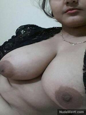 horny indian tits - Horny Indian bhabhi playing with her big boobs in bathroom pics