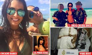 Lesbian Porn Mexican Cartel - Glamorous 'cocaine babe' ex-porn star who got busted with 95KG on Sydney  Harbour to break silence | Daily Mail Online