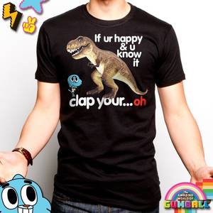 Gumball Dress Porn - ShopGoodie.com - The Amazing World of Gumball - Guys Clap Your Oh T Shirt