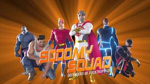 fat superhero porn - SodomySquad - Gay Superhero Alpha Saves Vulnerable Twink, Shoves His Hunk  Cock Into Ass watch online