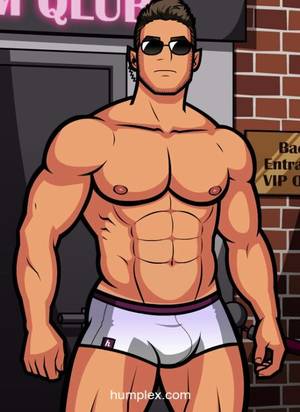 Anime Bodybuilder Porn - Brudd the Bouncer is a mountain of muscle.