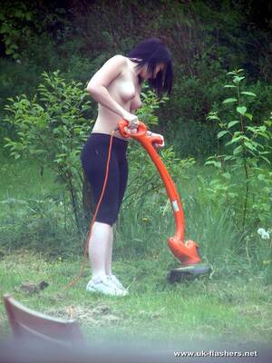 amateur garden - Teens naked gardening and skinny outdoor amateur solo babes topless small  tits o - Pichunter