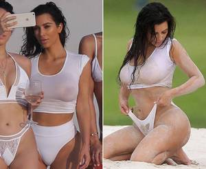 kim kardashian nude at beach - Free Sexfilms